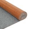vidaXL Room Divider Brown 165x400 cm Bamboo