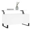 vidaXL Coffee Table White 90x44.5x45 cm Engineered Wood