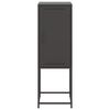 vidaXL Highboard Black 36x39x107 cm Steel