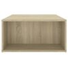 vidaXL Coffee Table Sonoma Oak 90x67x33 cm Engineered Wood