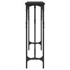 vidaXL Console Table Black 140x23x75 cm Engineered Wood