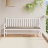 vidaXL Garden Bench Cushion Taupe 180x50x4 cm Oxford Fabric
