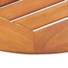 vidaXL Folding Garden Table 60x75 cm Solid Acacia Wood