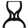 vidaXL Bench Legs 2 pcs X-Frame Cast Iron