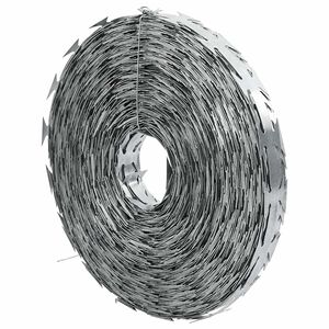 vidaXL Razor Concertina Wire Galvanised Steel 500 m