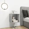 vidaXL Wall Cabinet Concrete Grey 37x37x37 cm Engineered Wood