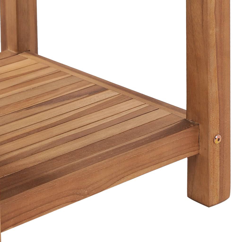 vidaXL Coffee Table 45x45x45 cm Solid Teak Wood