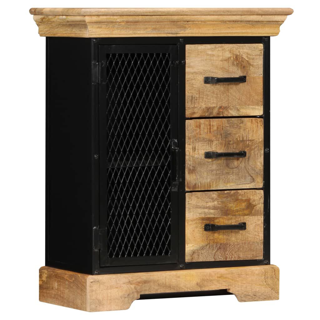 vidaXL Sideboard 60x30x75 cm Solid Mango Wood