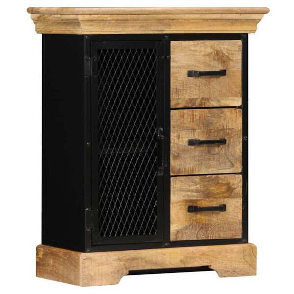vidaXL Sideboard 60x30x75 cm Solid Mango Wood
