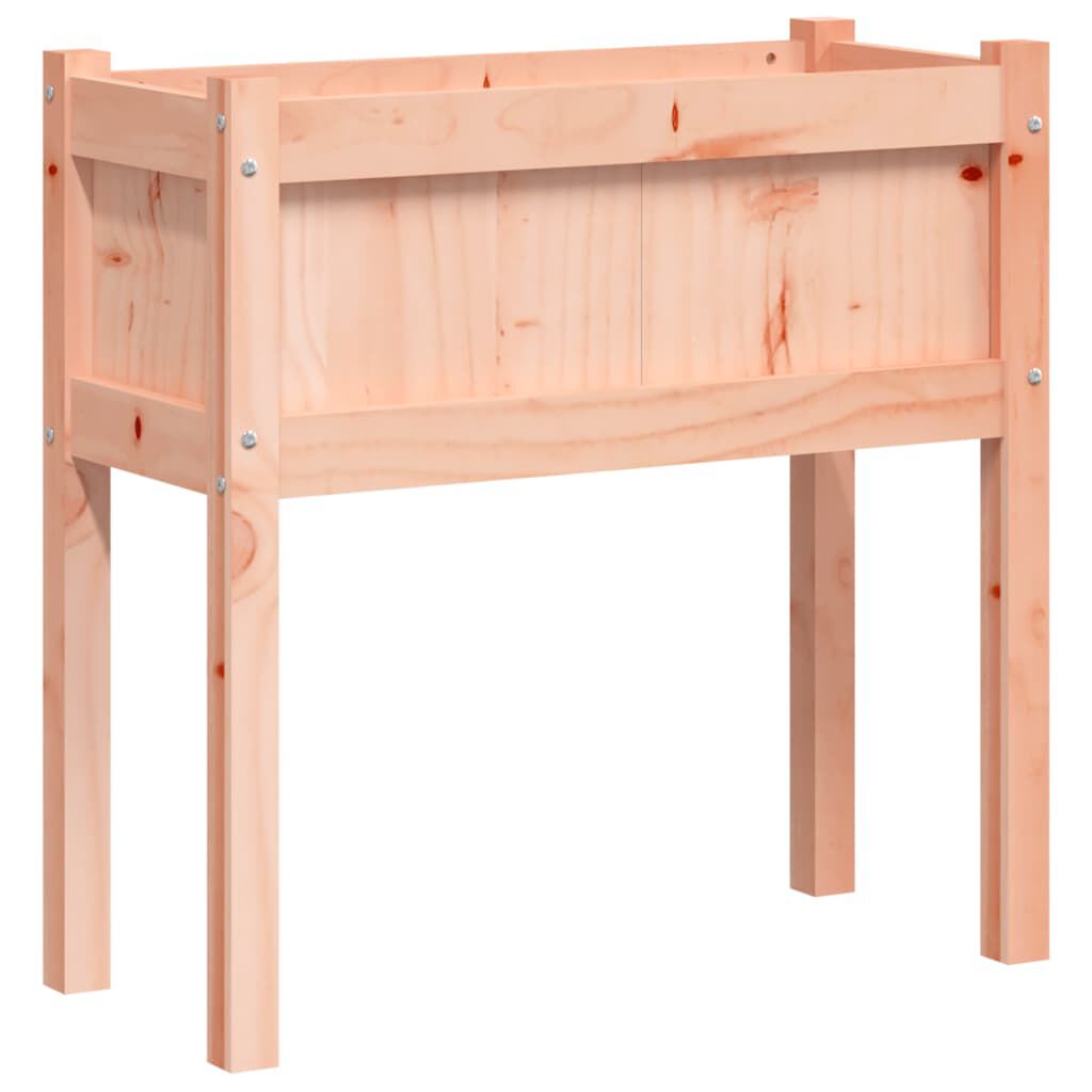 vidaXL Garden Planter with Legs 70x31x70 cm Solid Wood Douglas