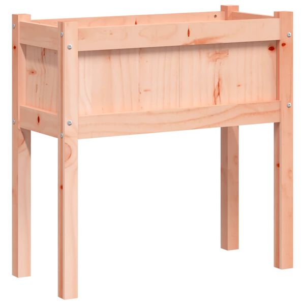 vidaXL Garden Planter with Legs 70x31x70 cm Solid Wood Douglas