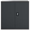 vidaXL File Cabinet Anthracite 90x40x90 cm Steel