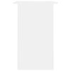 vidaXL Desk White 90x50x74 cm Engineered Wood
