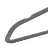 vidaXL 50 pcs Clothes Hanger Set Anti-slip Grey Velvet