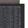 vidaXL Right Corner Sofa with Cushion Anthracite Poly Rattan