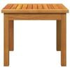 vidaXL Side Table Brown Solid Acacia wood