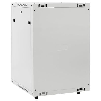 vidaXL 15U Network Cabinet with Swivel Feet 19" IP20 53x40x80 cm