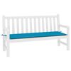 vidaXL Garden Bench Cushion Blue 200x50x3 cm Oxford Fabric