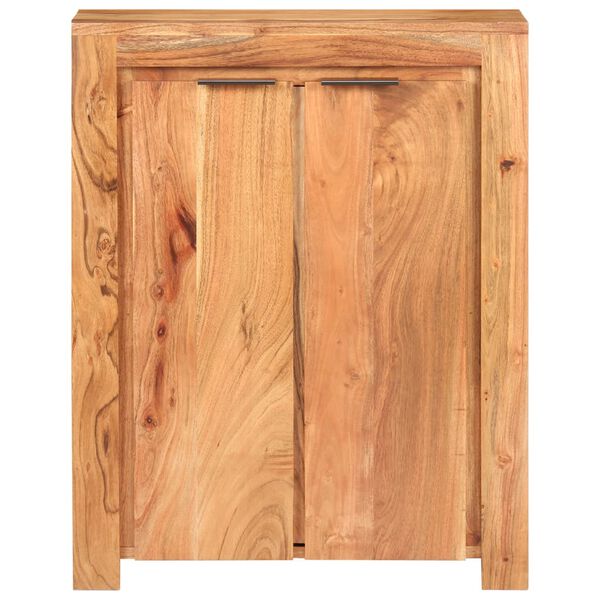 vidaXL Sideboard 59x33x75 cm Solid Acacia Wood