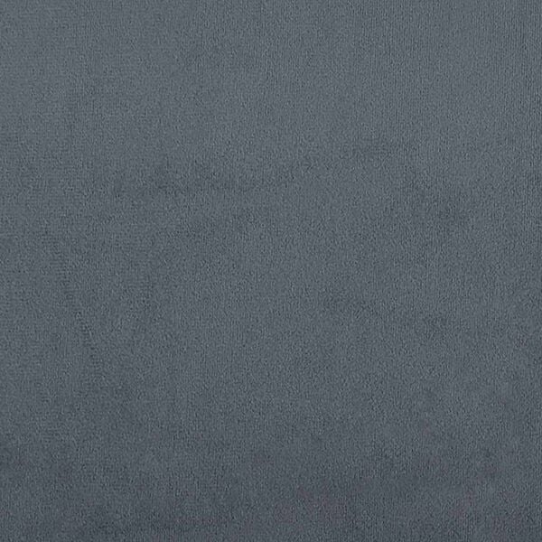 vidaXL Bed Frame without Mattress Dark Grey 137x187 cm Double Velvet