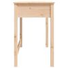 vidaXL Desk with Drawers 100x50x78 cm Solid Wood Pine
