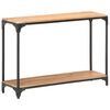 vidaXL Console Table 110x30x75 cm Solid Acacia Wood