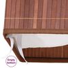 vidaXL Bamboo Laundry Basket Brown 72 L