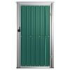 vidaXL Garden Tool Shed Green 88x89x161 cm Galvanised Steel
