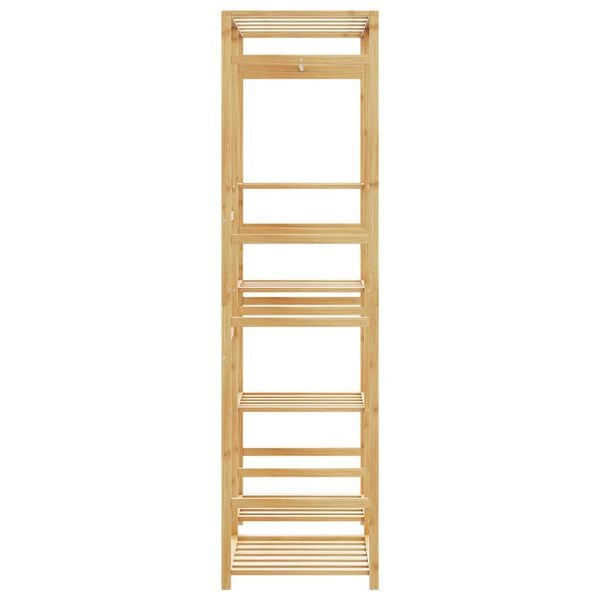 vidaXL Clothes Rack with Shelves 100x50x184.5 cm Bamboo