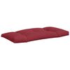 vidaXL Pallet Cushions 3 pcs Red Fabric