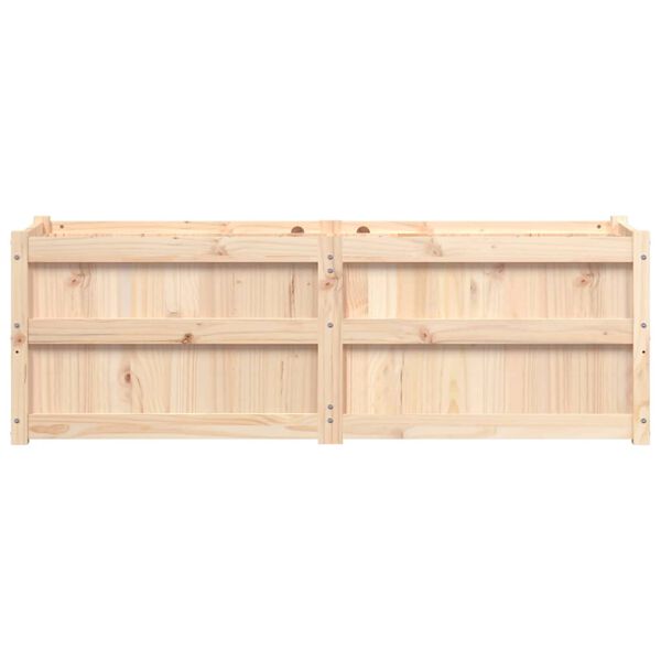 vidaXL Garden Planter 150x50x50 cm Solid Wood Pine