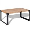 vidaXL Coffee Table Solid Acacia Wood 100x60x45 cm