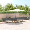 vidaXL 6 Piece Garden Pallet Sofa Set with Cushions Solid Wood Acacia