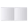 vidaXL 16 Piece Mirror Tiles Multi-Shape Glass