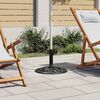 vidaXL Umbrella Base Black 48x48x33 cm Cast Iron