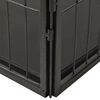 vidaXL Puppy Playpen Steel 91.5x59x61 cm