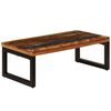 vidaXL Coffee Table 100x50x35 cm Solid Reclaimed Wood and Steel