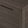 vidaXL Garden Storage Box Brown 116x44x55 cm