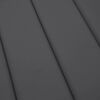 vidaXL Sun Lounger Cushion Anthracite 200x50x3cm Oxford Fabric