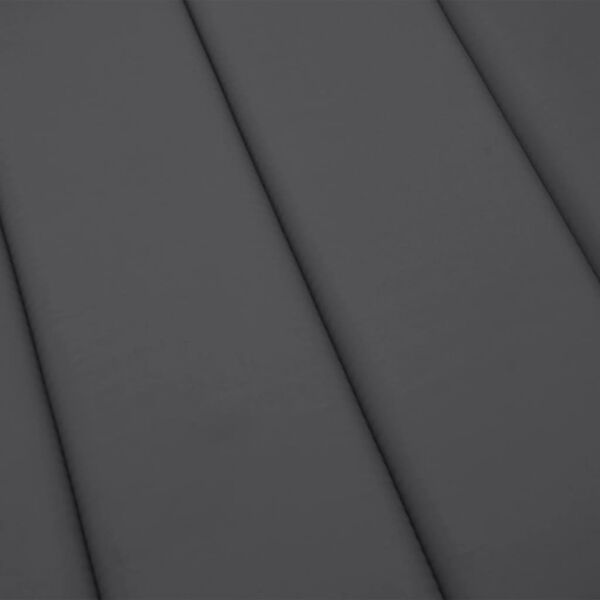 vidaXL Sun Lounger Cushion Anthracite 200x50x3cm Oxford Fabric