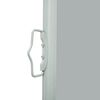 vidaXL Patio Retractable Side Awning 600x160 cm Grey