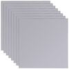 vidaXL Frameless Mirror Tiles Glass 8 pcs 20.5 cm