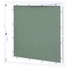 vidaXL Access Panel with Aluminium Frame and Plasterboard 600x600 mm