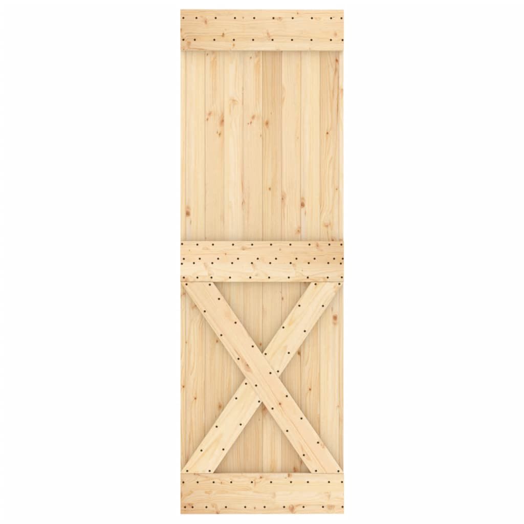 vidaXL Door NARVIK 70x210 cm Solid Wood Pine