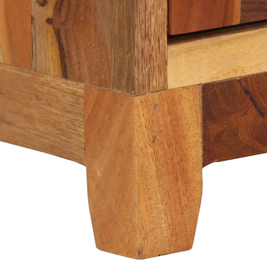 vidaXL Bedside Cabinet 40x30x50 cm Solid Reclaimed Wood
