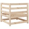 vidaXL 9 Piece Garden Sofa Set Solid Wood Pine