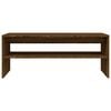 vidaXL Coffee Table Brown Oak 100x40x40 cm Engineered Wood