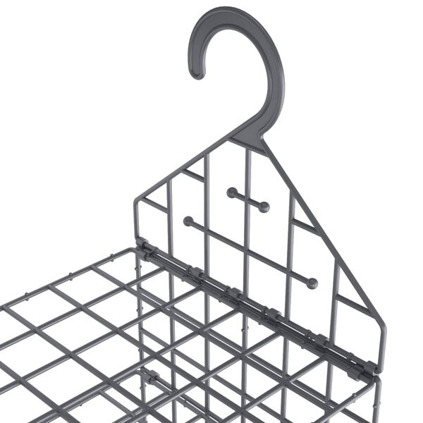 vidaXL Hanging Closet Organiser with 7 Shelves