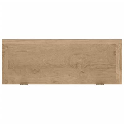 vidaXL Wall Shelves 2 pcs 40x15x6 cm Solid Wood Teak