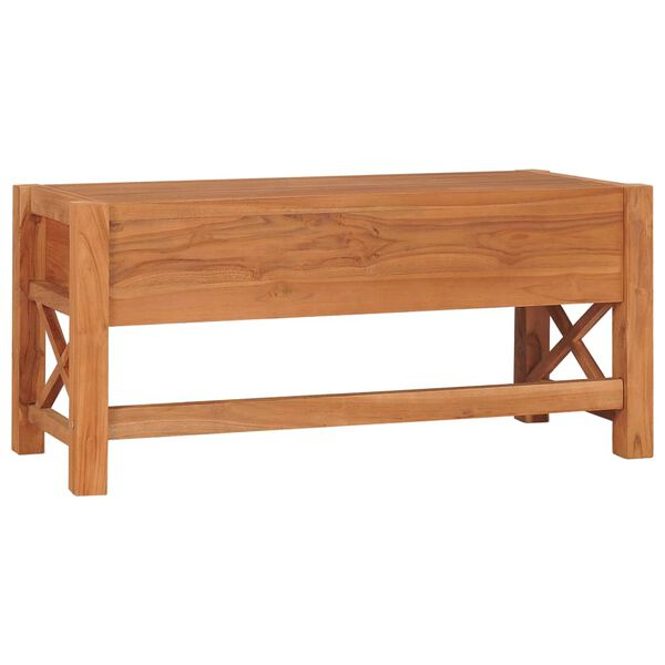 vidaXL TV Cabinet 100x40x45 cm Teak Wood